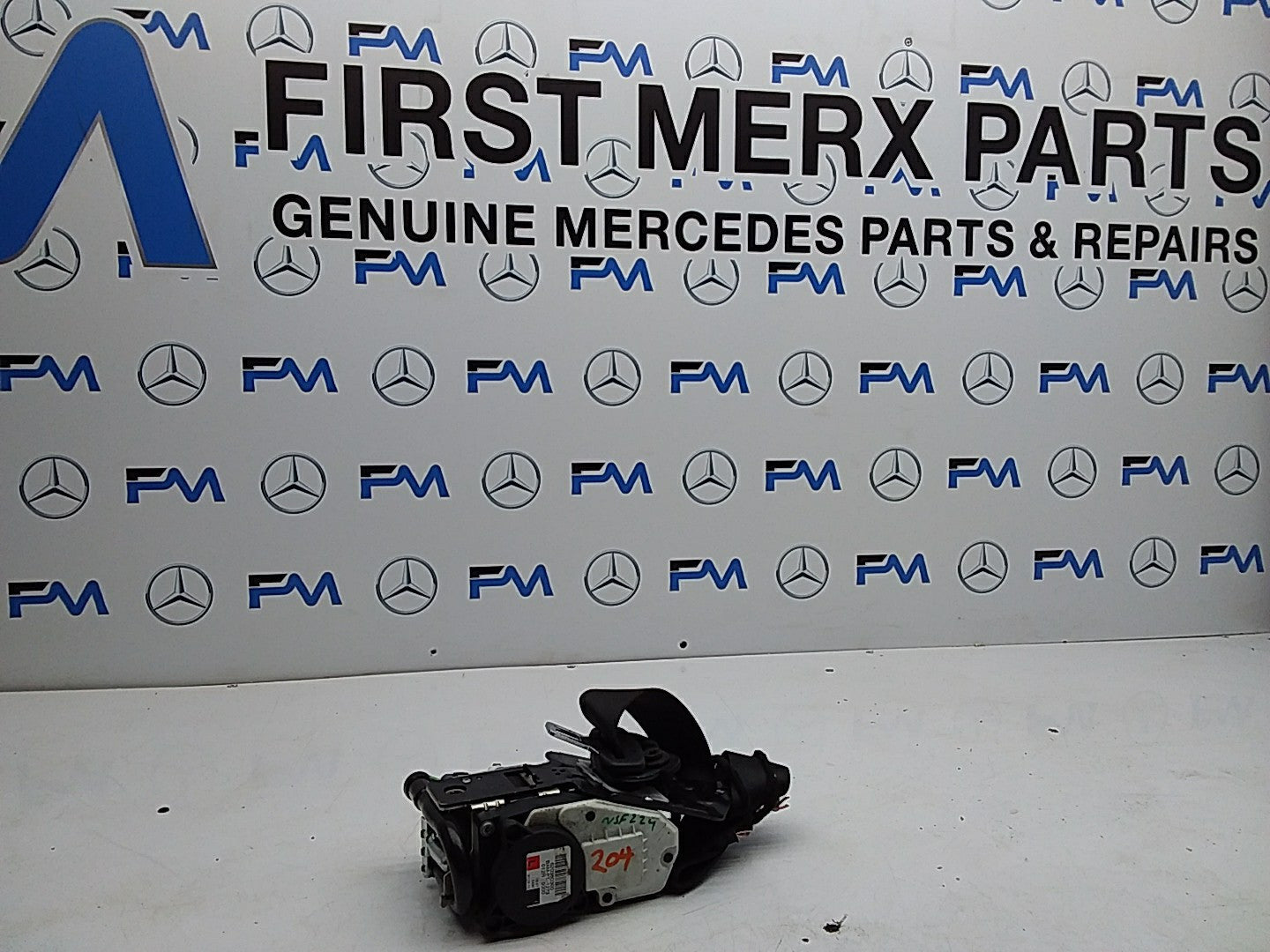 MERCEDES C-CLASS W204 SEAT BELT FRONT LEFT PASSENGER SIDE A2048601585 FMS224 NSF