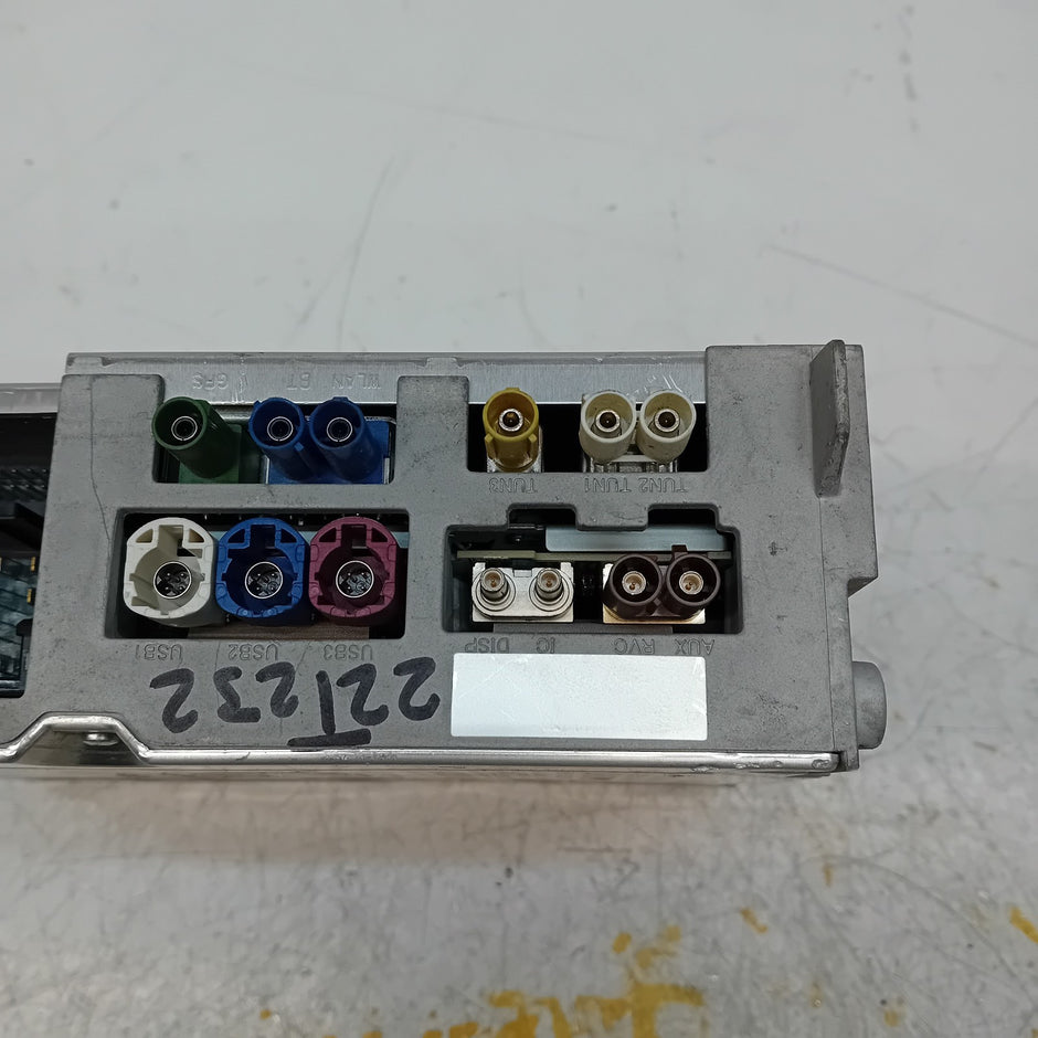 MERCEDES BENZ E-CLASS W213 2018 RADIO CD STEREO HEAD UNIT A2139005219 FM00809