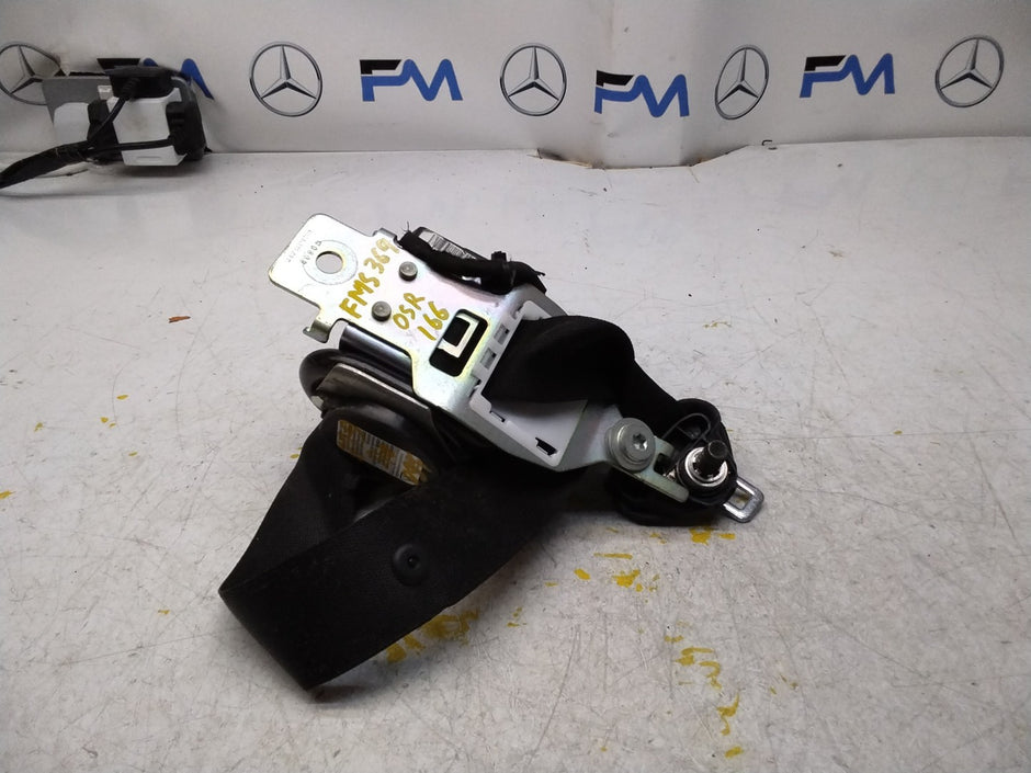 MERCEDES GLE W166 SEAT BELT REAR RIGHT DRIVER SIDE A1668603285 FMS369 OSR