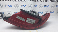 MERCEDES C-CLASS W204 PASSENGER SIDE NS REAR TAIL LIGHT A2048203564 2011 FMT108