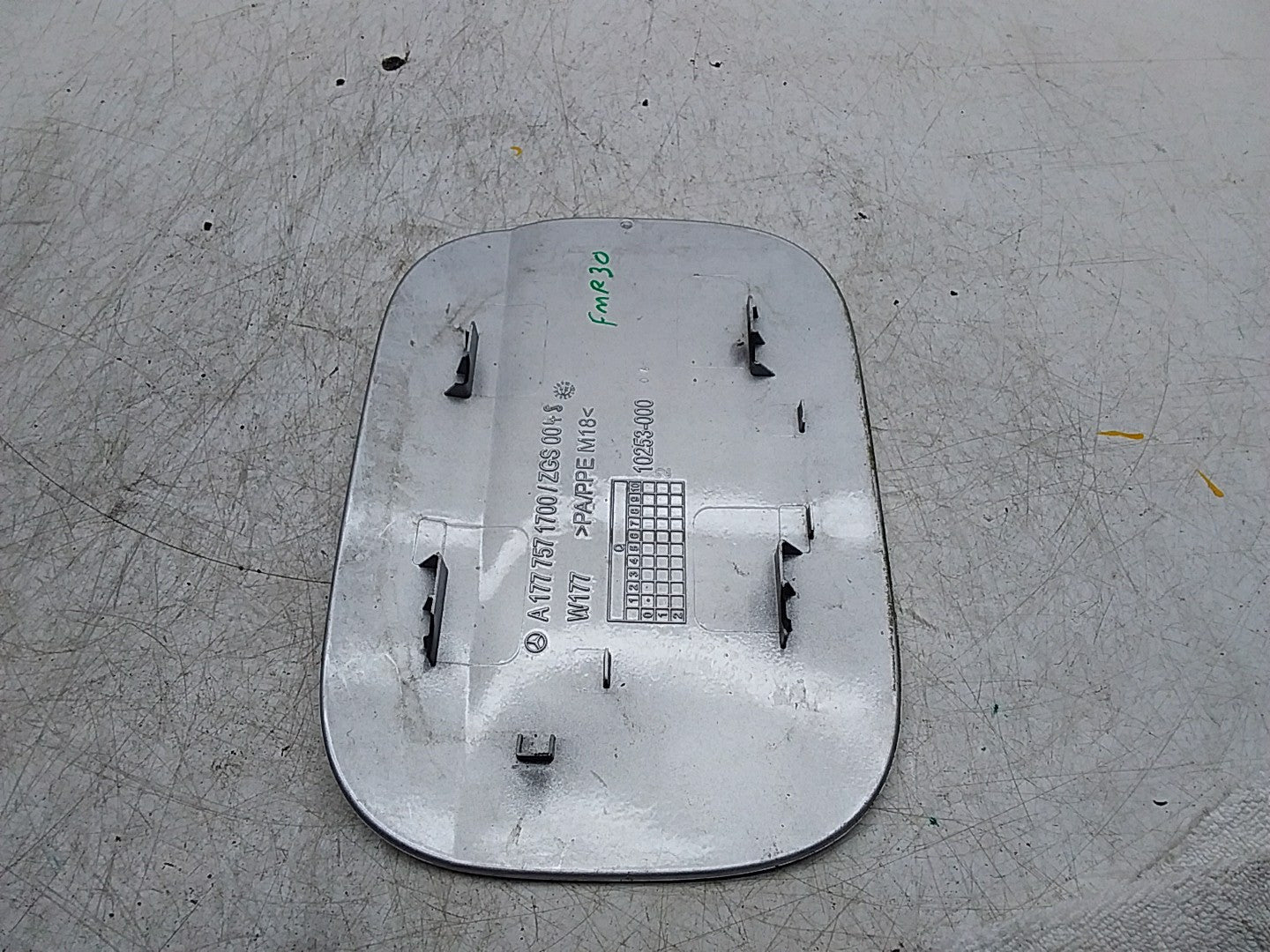 Mercedes Benz A-CLASS W177 FUEL FILLER FLAP COVER  A1777571700 FMR30