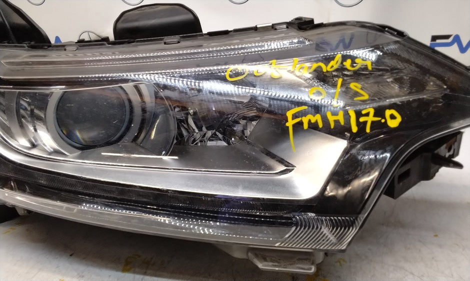 MITSUBISHI OUTLANDER MK3 2015 HEADLIGHT DRIVER OS RIGHT R0094I 14F2 FMH170