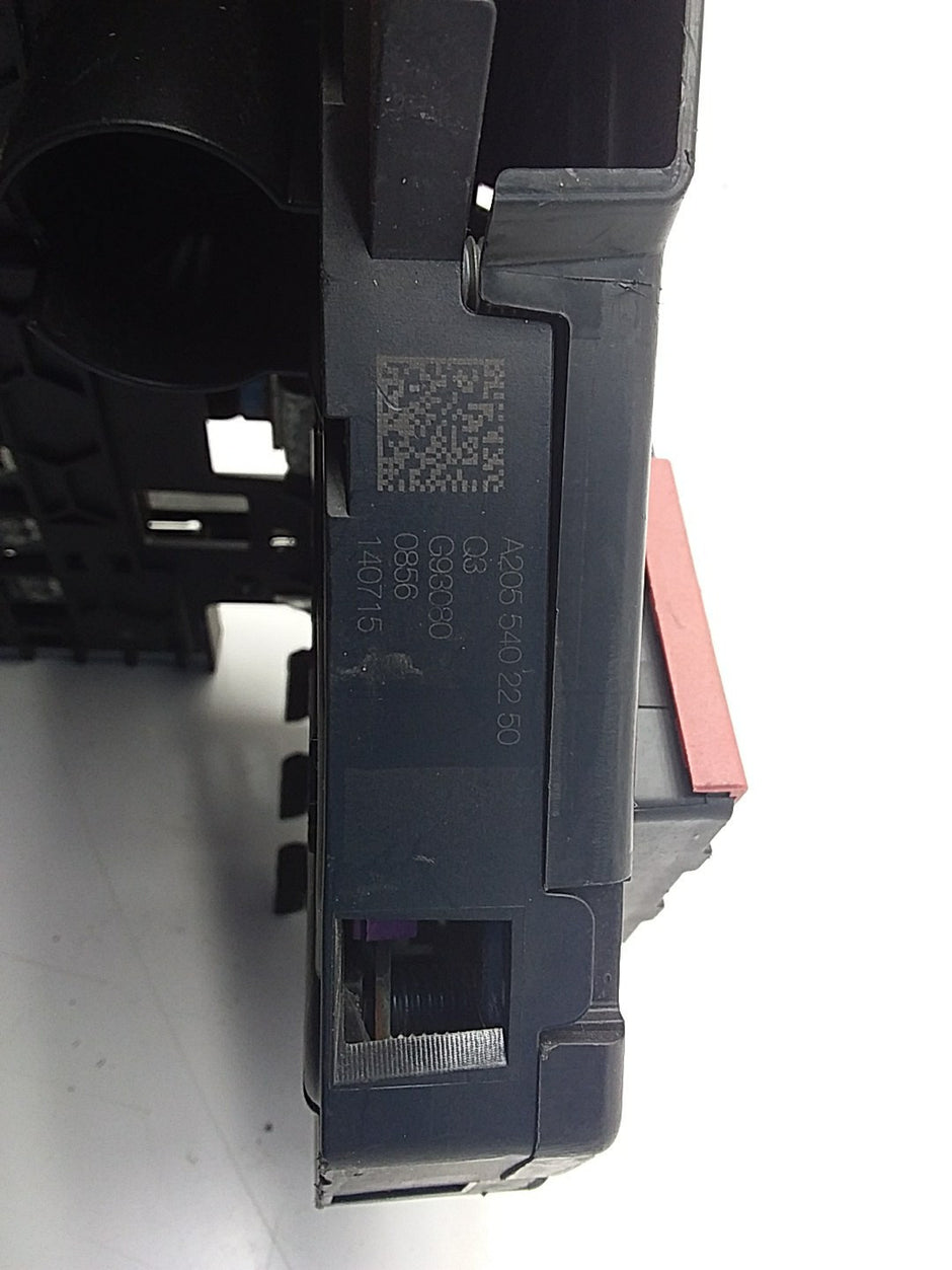 MERCEDES C CLASS C220 W205 MK4 2014 DIESEL BATTERY FUSE BOX A2055402250 FMF01