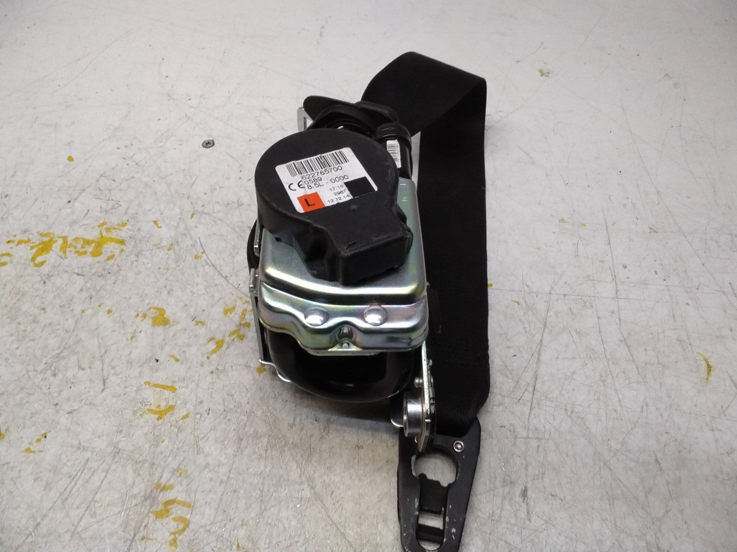 MERCEDES C-CLASS W205 SEAT BELT LEFT PASSENGER SIDE A2058600185 FMS295 NSF