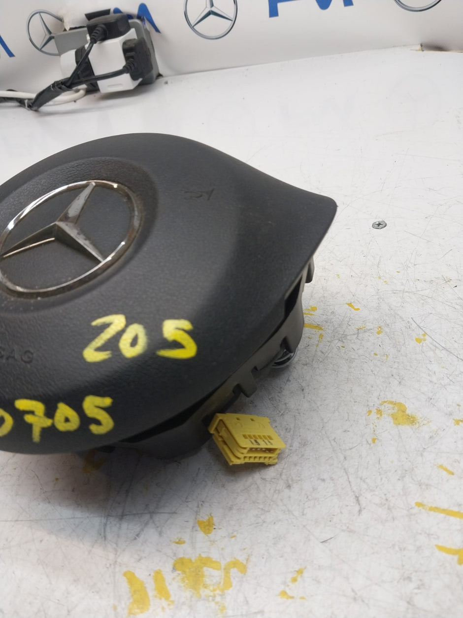 MERCEDES C-CLASS W205 STEERING WHEEL AIRBAG 308998796162-AC FM00705