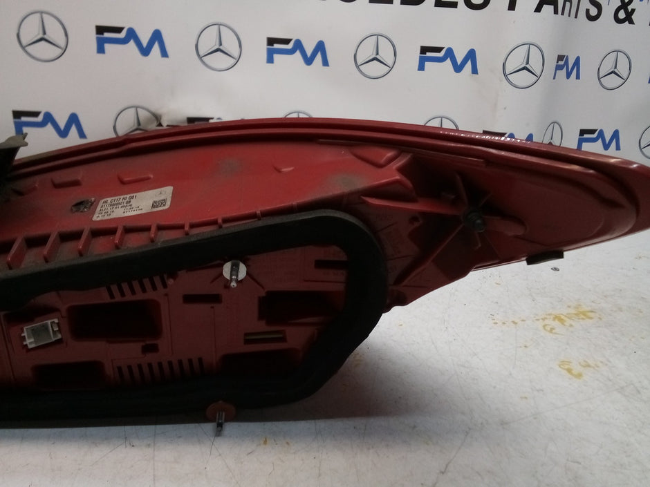 MERCEDES CLA W117 PASSENGER SIDE LEFT NS REAR TAIL LIGHT A1179060501 2015 FMT213