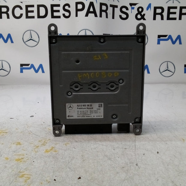 MERCEDES BENZ E-CLASS W213 SOUND SYSTEM AMPLIFIER A2139003822 FM00800