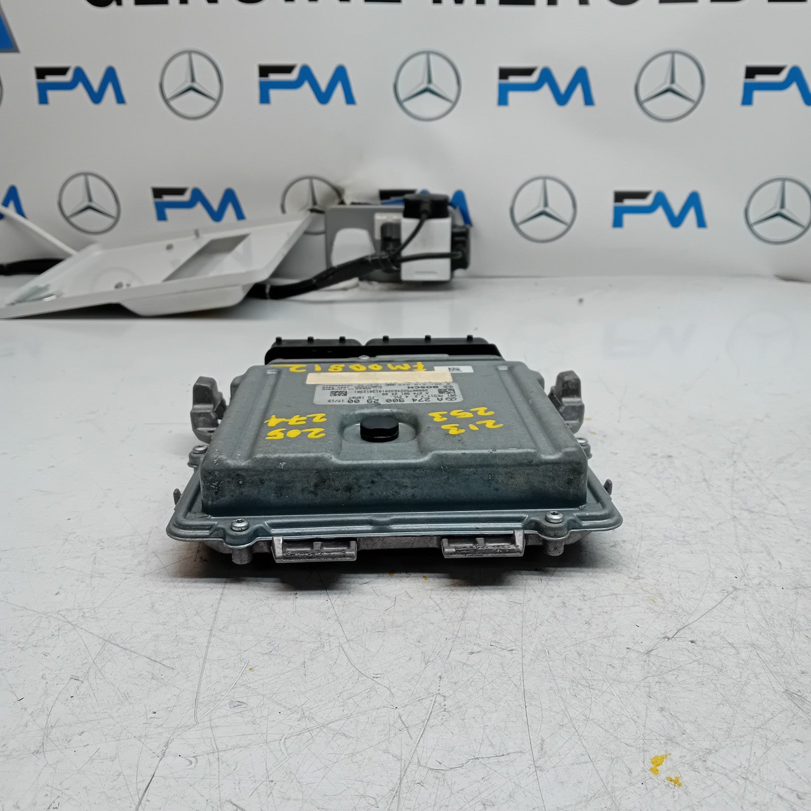 MERCEDES  C-CLASS 2015 ENGINE  ECU CONTROL MODULE A2749002900 FM00812