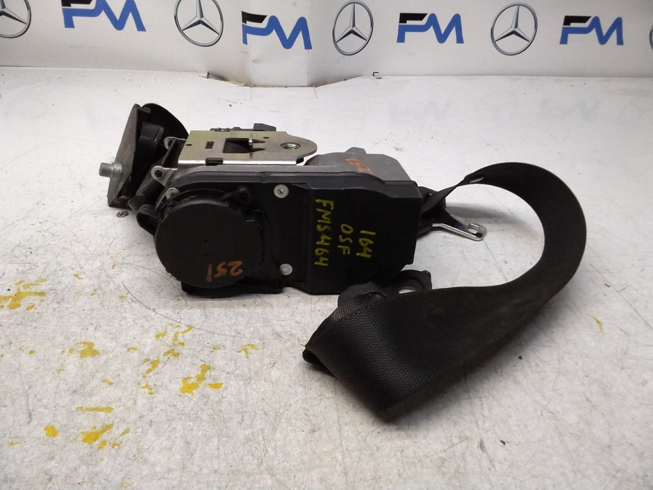 MERCEDES BENZ ML W164 SEAT BELT FRONT RIGHT DRIVER SIDE A2518603885 FMS464 OSF