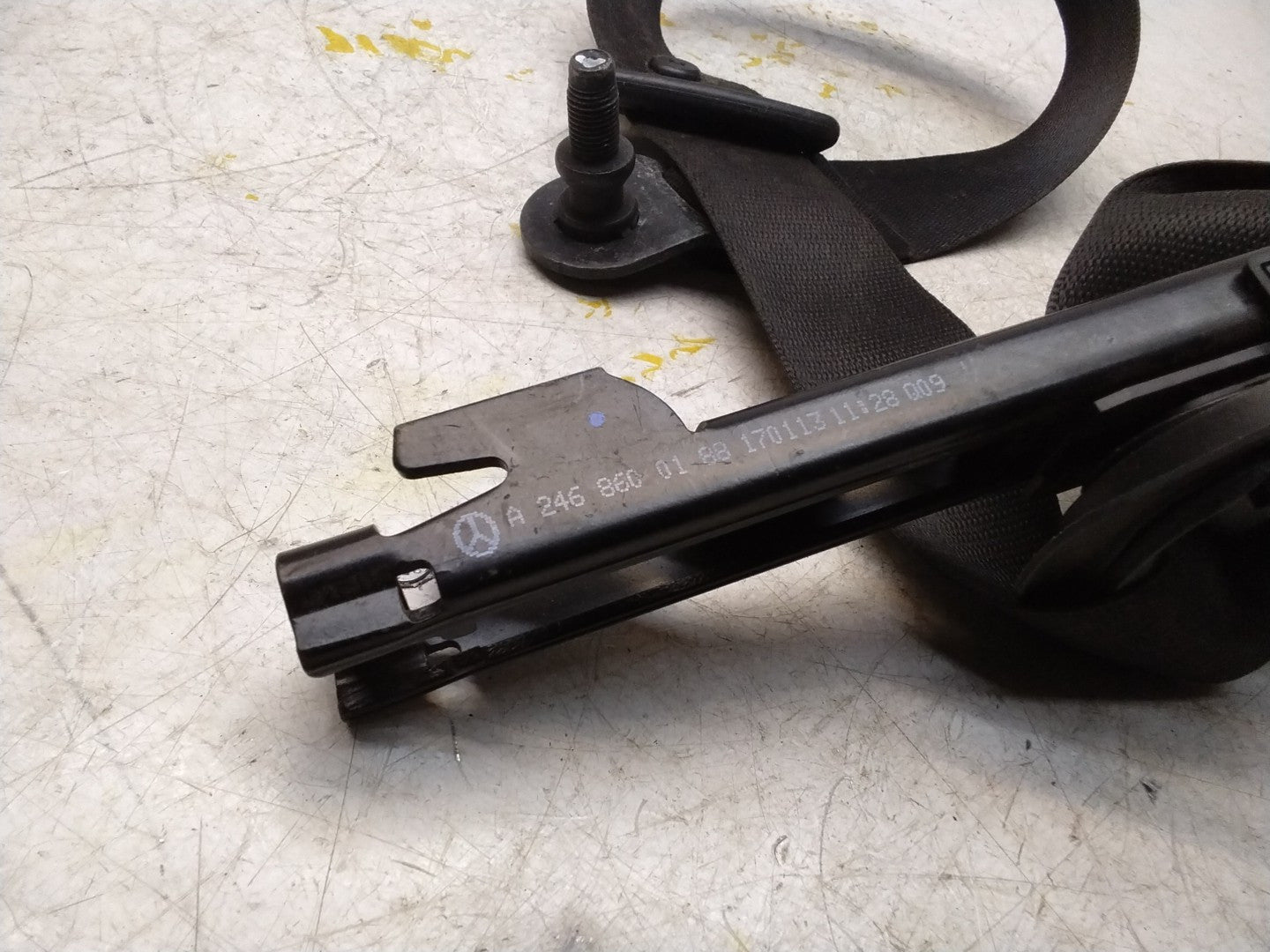MERCEDES A CLASS W176 SEAT BELT FRONT LEFT SIDE A1768600185 FMS176 NSF