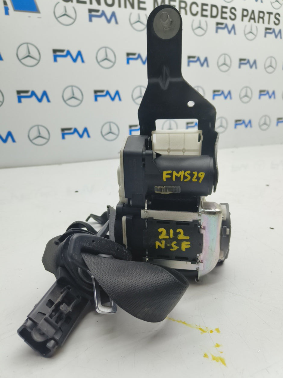 MERCEDES E CLASS W212  SEAT BELT FRONT LEFT PASSENGER SIDE A2128600786 FMS29 NSF