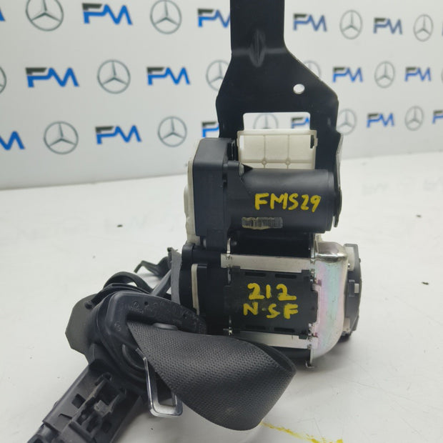 MERCEDES E CLASS W212  SEAT BELT FRONT LEFT PASSENGER SIDE A2128600786 FMS29 NSF