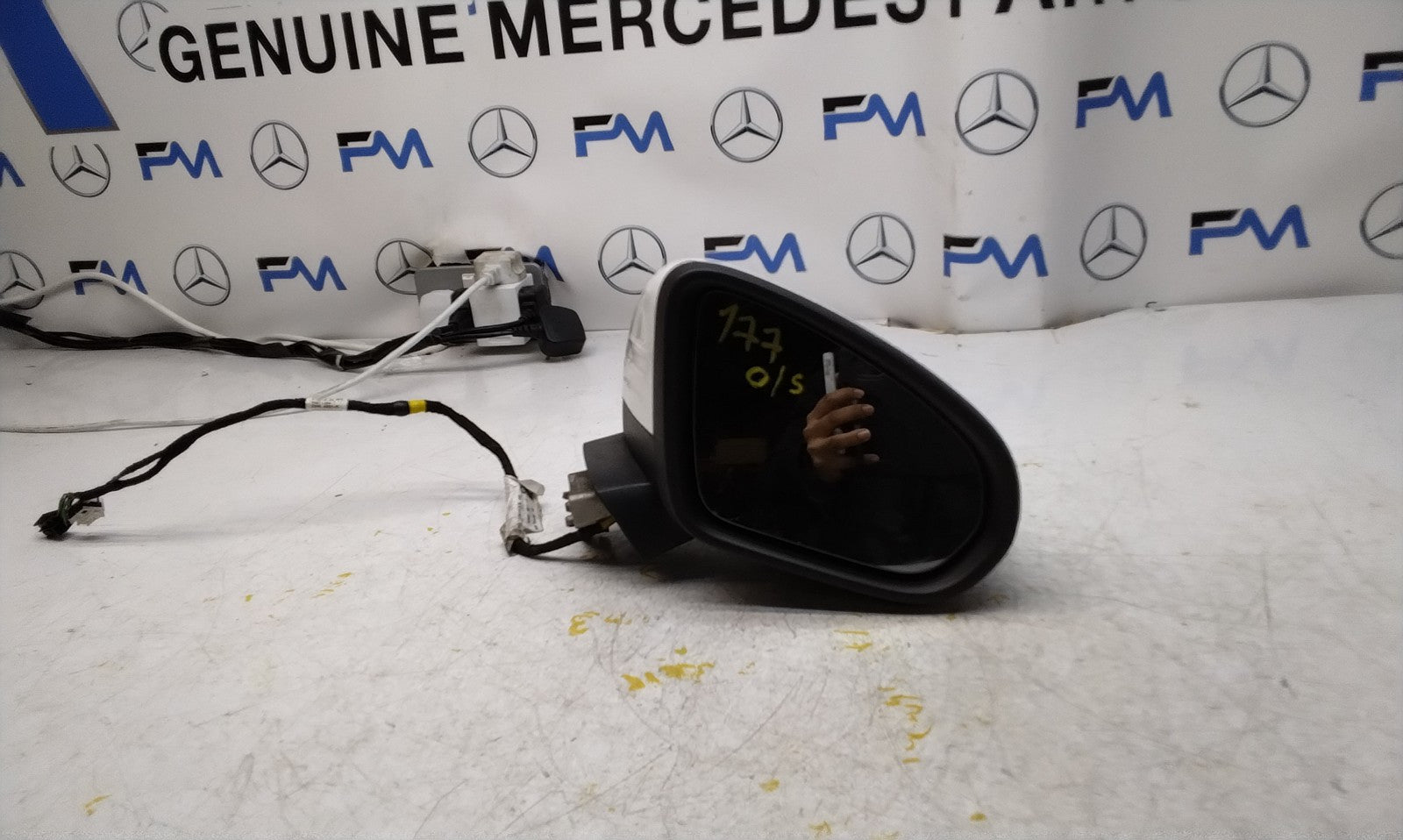 2021 MERCEDES-BENZ A-CLASS W177 Driver Side Wing Mirror A1778101200 WHITE 