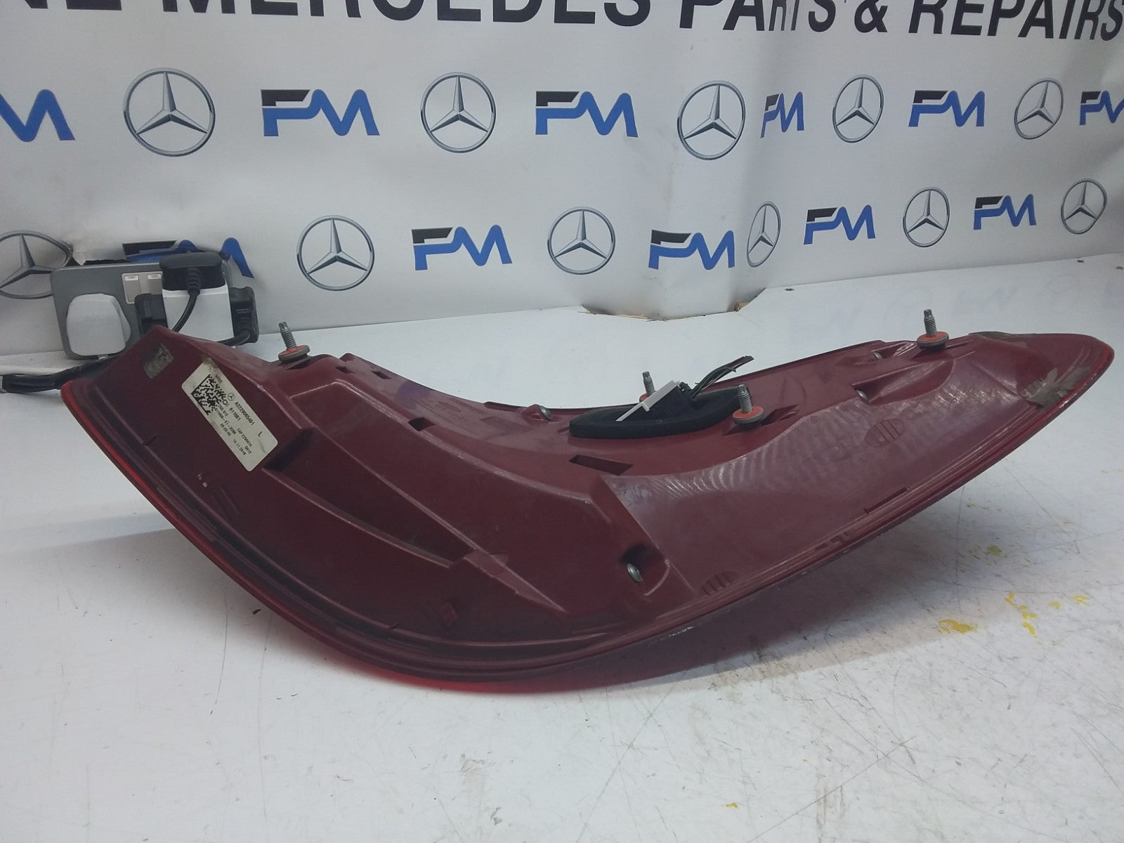 MERCEDES S-CLASS W222 REAR PASSENGER N/S TAIL LIGHT A2229065401 2016 FMT87