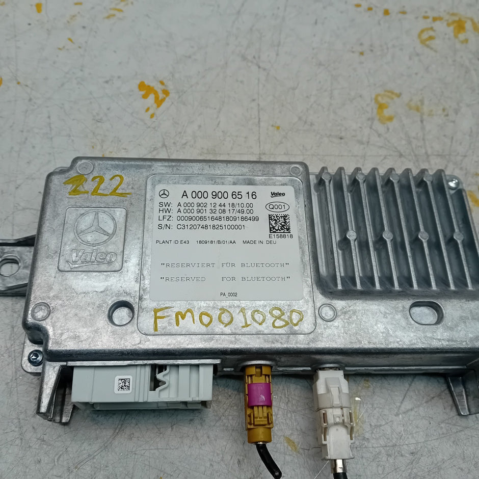 MERCEDES C S-CLASS W222 W205 BLUETOOTH PARKING CONTROL A0009006516 FM001080