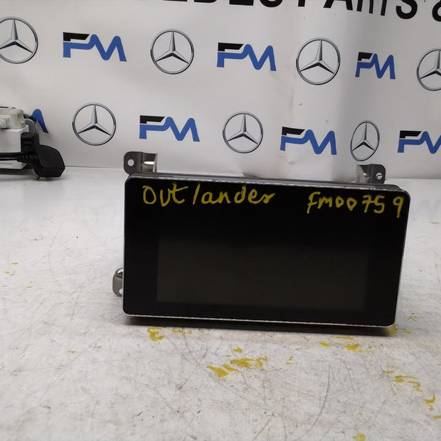 MITSUBISHI OUTLANDER 2018-2019 SAT NAV MULTIMEDIA SCREEN 8740A022 FM00759