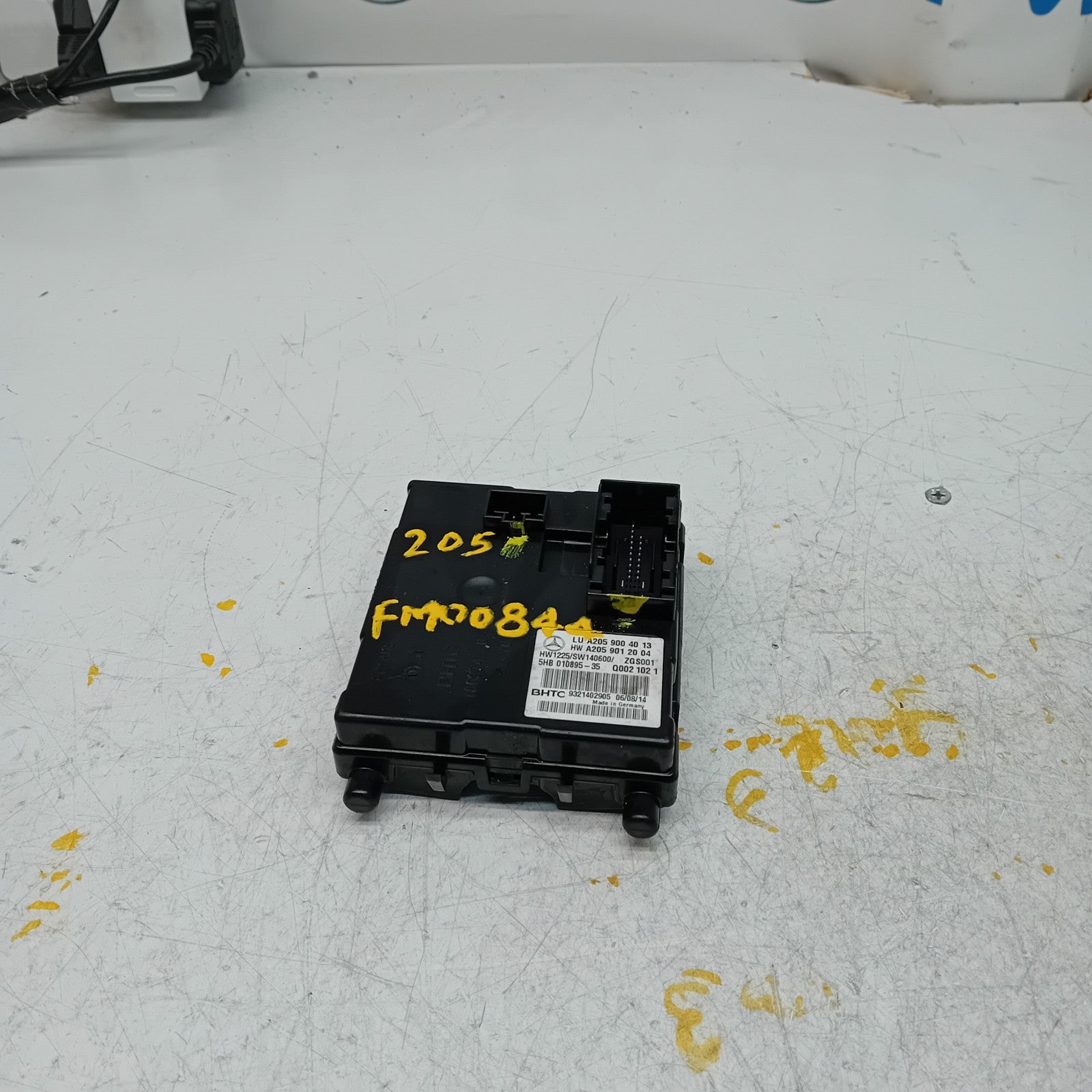 MERCEDES C CLASS 2014 W205 AIR CONDITIONING CONTROL MODULE A2059004013 FM00844