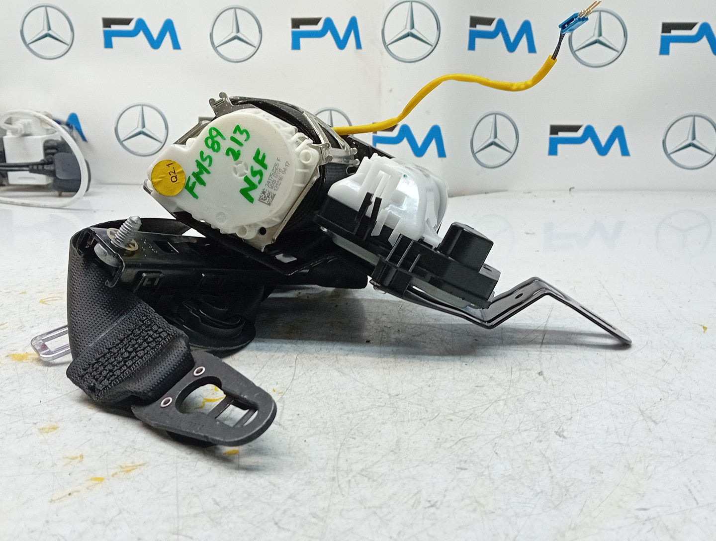 MERCEDES E CLASS W213 2018/2021 PASSENGER FRONT SEAT BELT A2138605500 FMS89 NSF