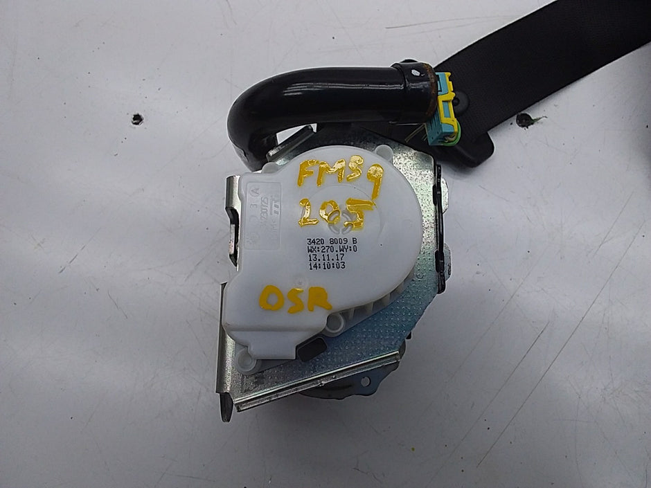 MERCEDES BENZ W205 C CLASS DRIVER REAR SIDE BELT RIGHT OSR A2058600685 FMS9