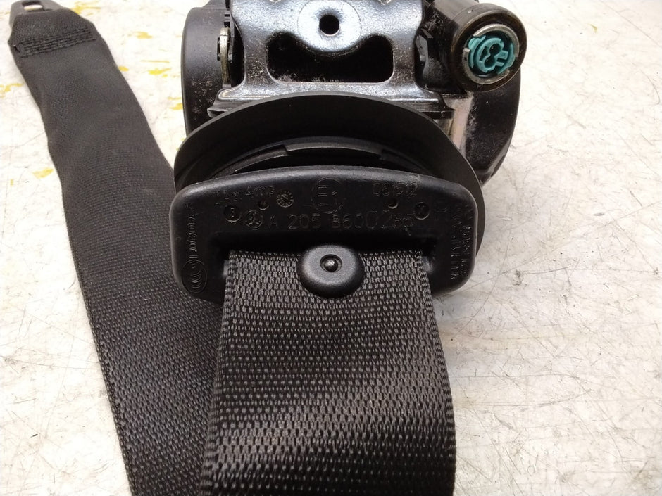 MERCEDES C-CLASS W205 SEAT BELT REAR RIGHT DRIVER SIDE A2058600285 FMS345 OSR