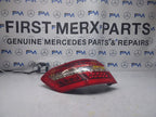 MERCEDES E-CLASS W212 REAR PASSENGER N/S TAIL LIGHT A2129060558 2012 FMT82