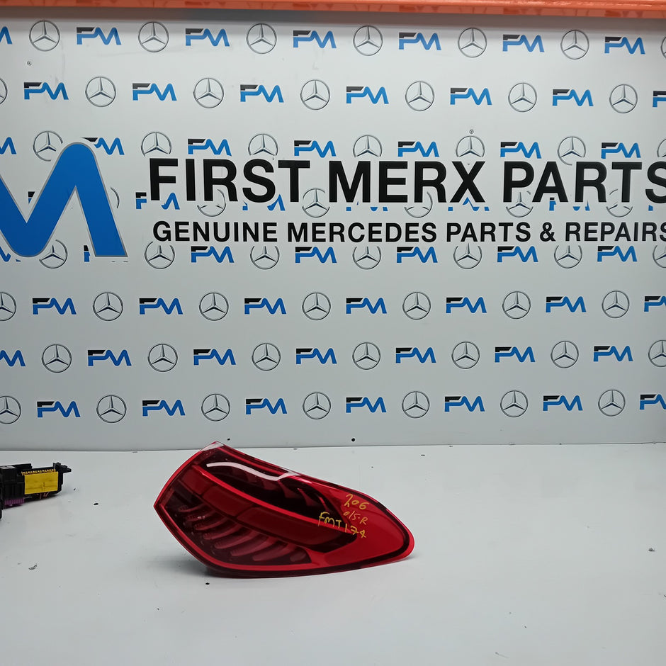 MERCEDES C-CLASS W206 DRIVER  SIDE OS REAR TAIL LIGHT FMT174 2024 A2069060401