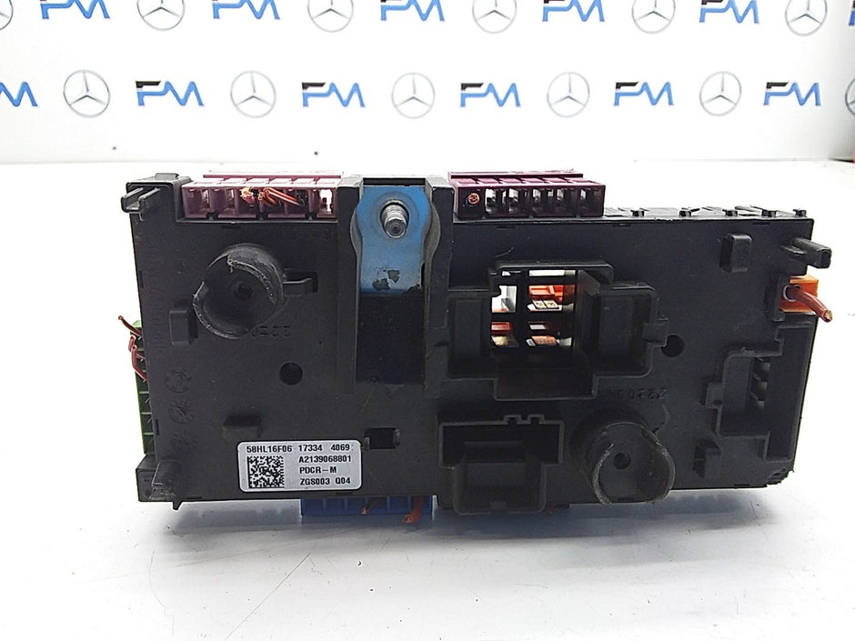 MERCEDES BENZ E-CLASS W213 FUSE BOX RELAY DISTRIBUTION BOX A2139068801 FMF63