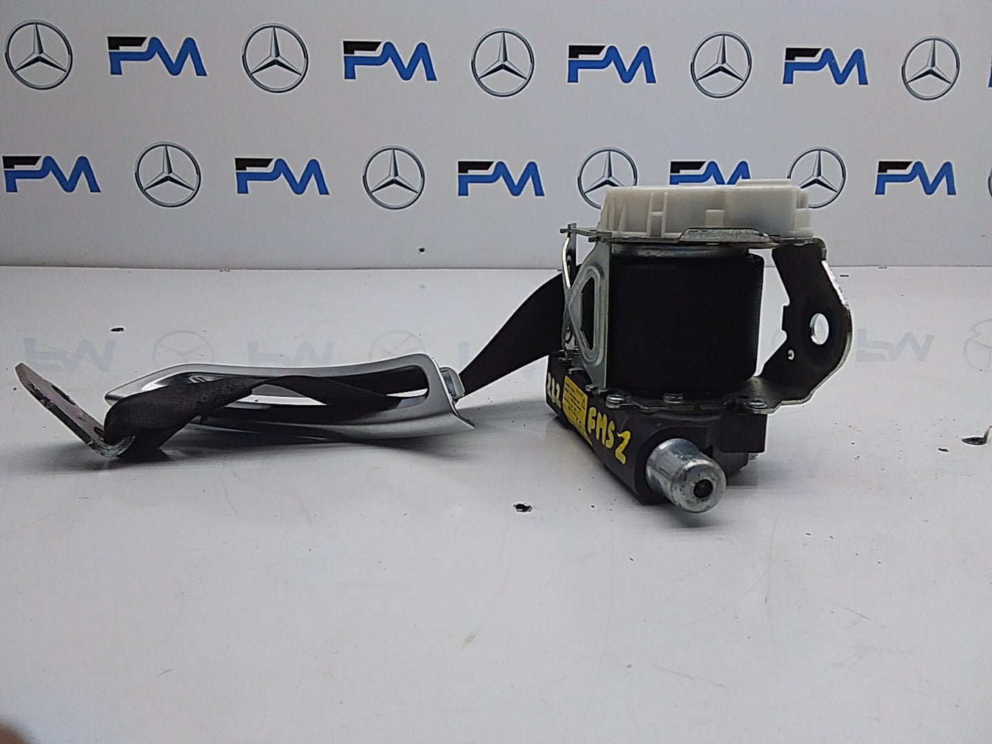 MERCEDES BENZ S -CLASS W222 PASSENGER SIDE REAR  LEFT SEAT BELT A2228600785 FMS2