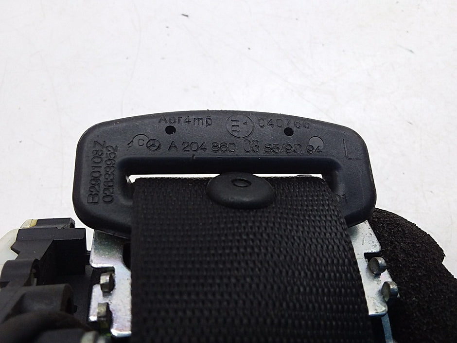 MERCEDES C-CLASS W204 SEAT BELT REAR  LEFT PASSENGER SIDE A2048600385 FMS205 NSR