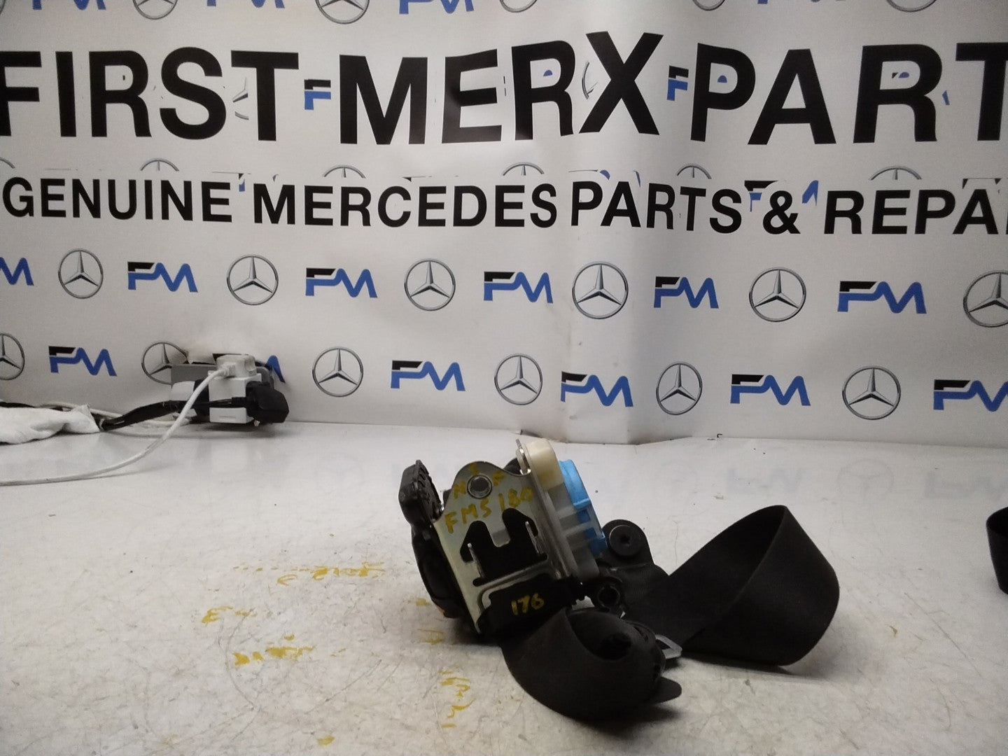 MERCEDES A CLASS W176 SEAT BELT FRONT LEFT SIDE A1768600185 FMS180 NSF