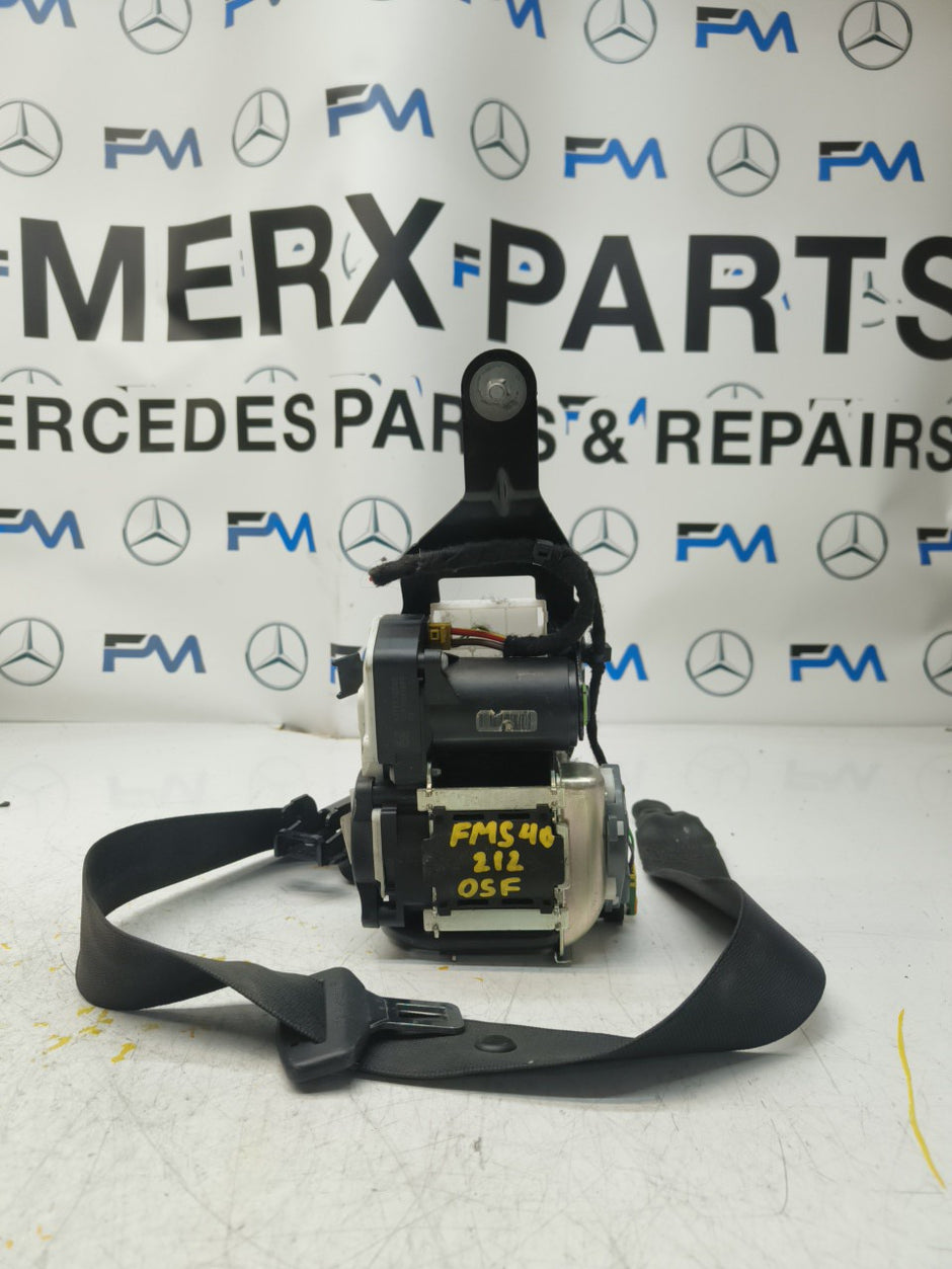 MERCEDES BENZ E-CLASS W212 DRIVER SIDE FRONT SEAT BELT A2128600886 OSF FMS40