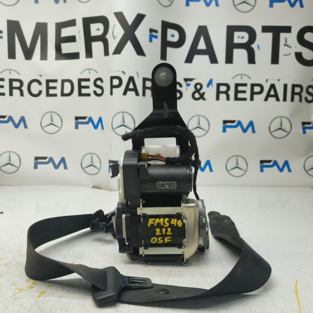 MERCEDES BENZ E-CLASS W212 DRIVER SIDE FRONT SEAT BELT A2128600886 OSF FMS40