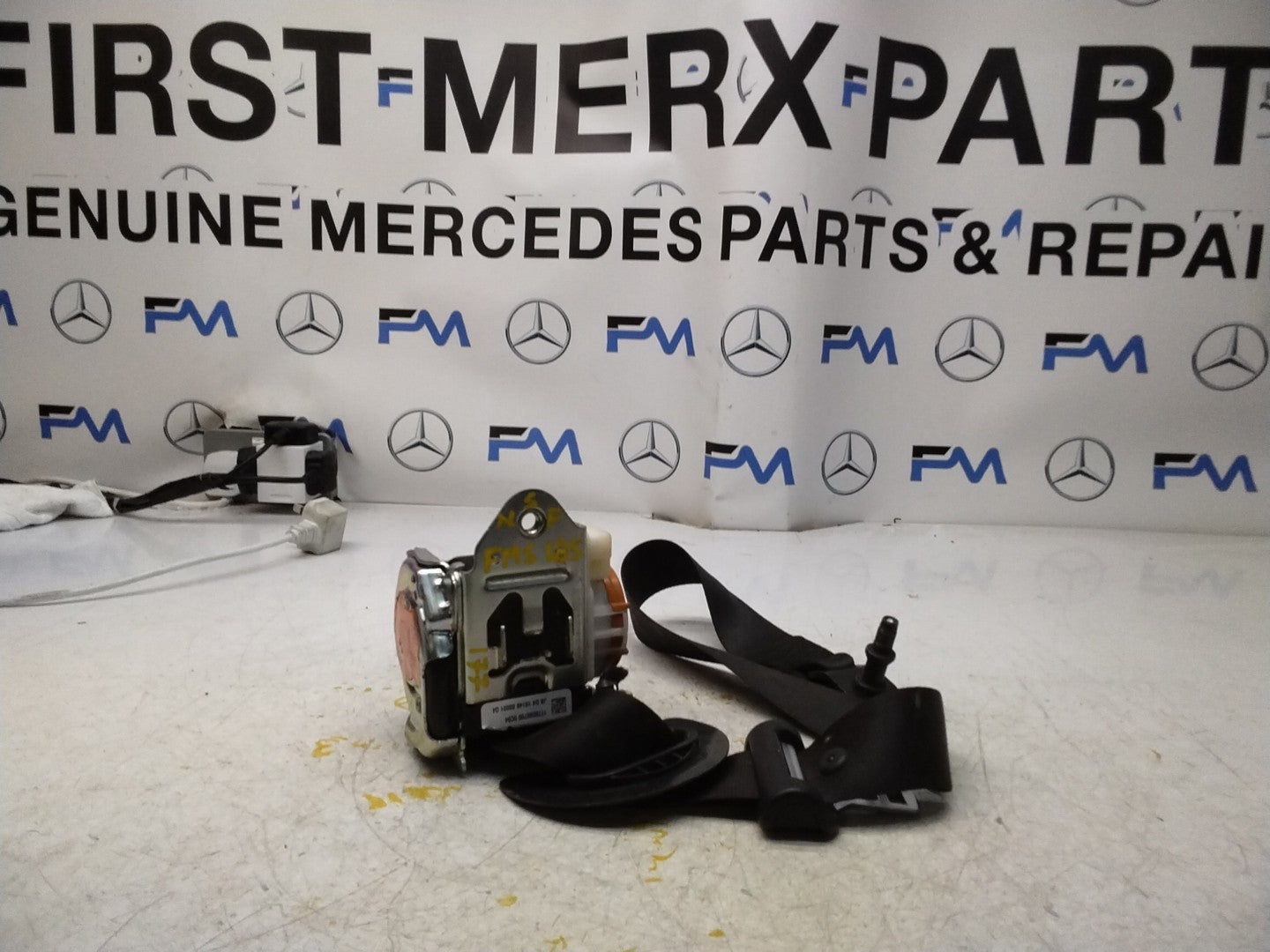 MERCEDES A CLASS  FRONT LEFT SEAT BELT WITH PRETENSIONER A1778600700 FMS185 NSF