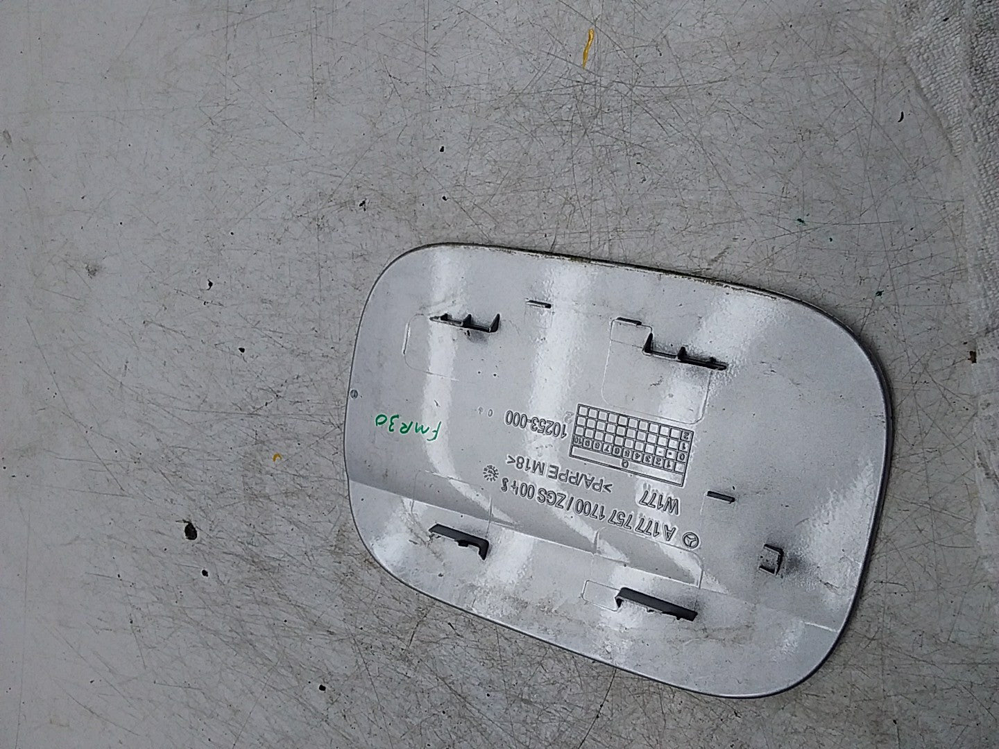 Mercedes Benz A-CLASS W177 FUEL FILLER FLAP COVER  A1777571700 FMR30