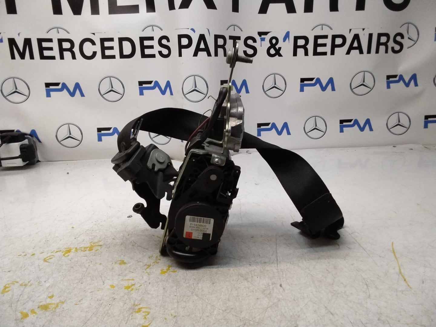 MERCEDES E CLASS W207 SEAT BELT FRONT LEFT PASSENGER A2078604185 FMS445 NSF