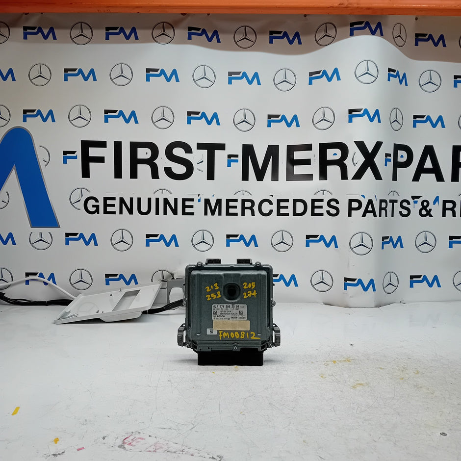 MERCEDES  C-CLASS 2015 ENGINE  ECU CONTROL MODULE A2749002900 FM00812