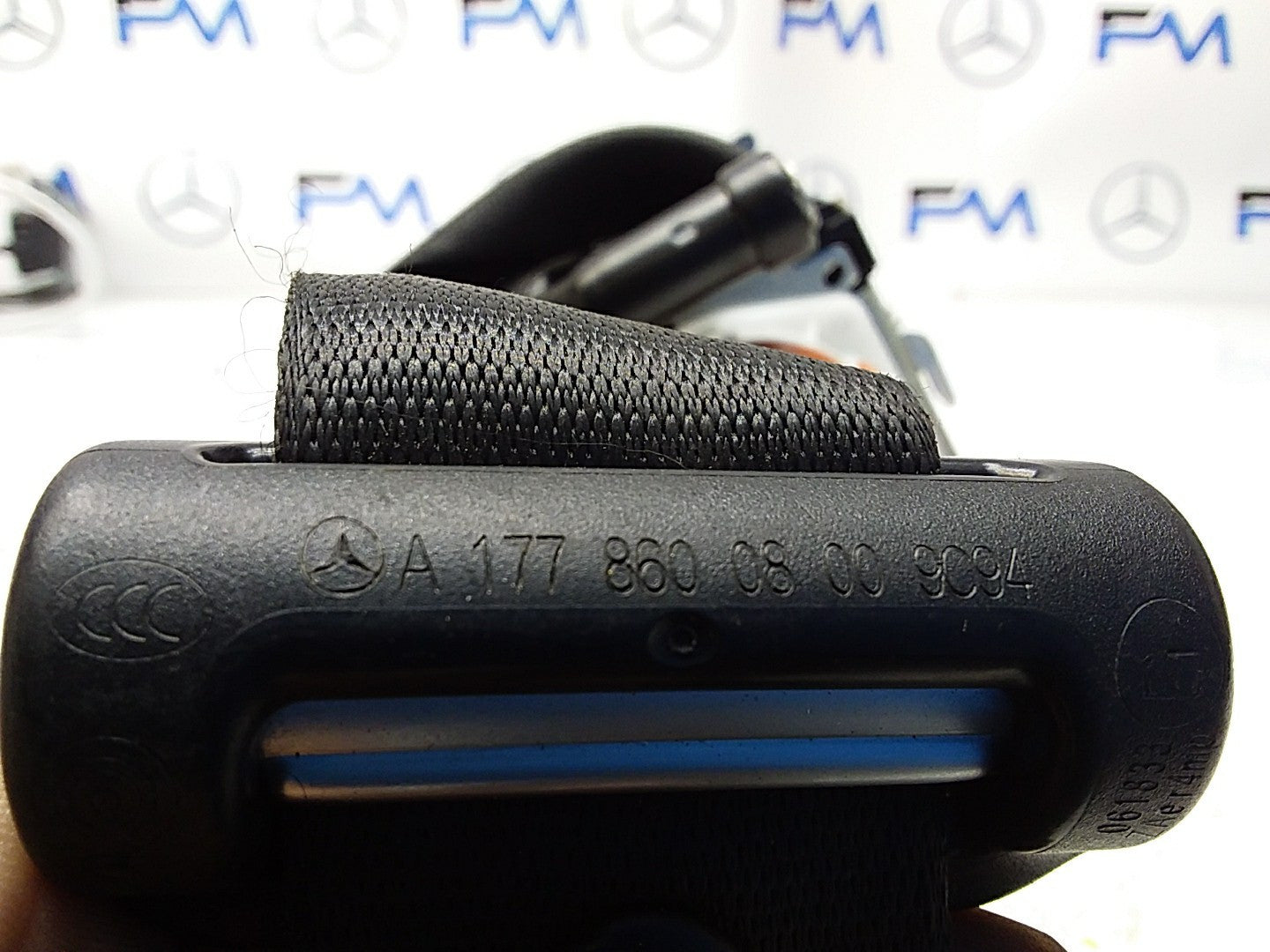 MERCEDES A-CLASS  FRONT RIGHT SEAT BELT WITH PRETENSIONER A1778600800 FMS58 OSF