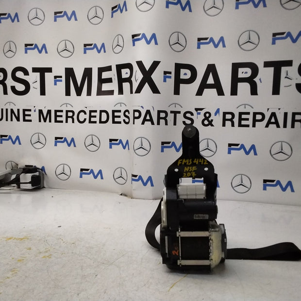 MERCEDES W207 E CLASS FRONT LEFT PASSENGER SIDE SEAT BELT A2078605985 FMS442 NSF