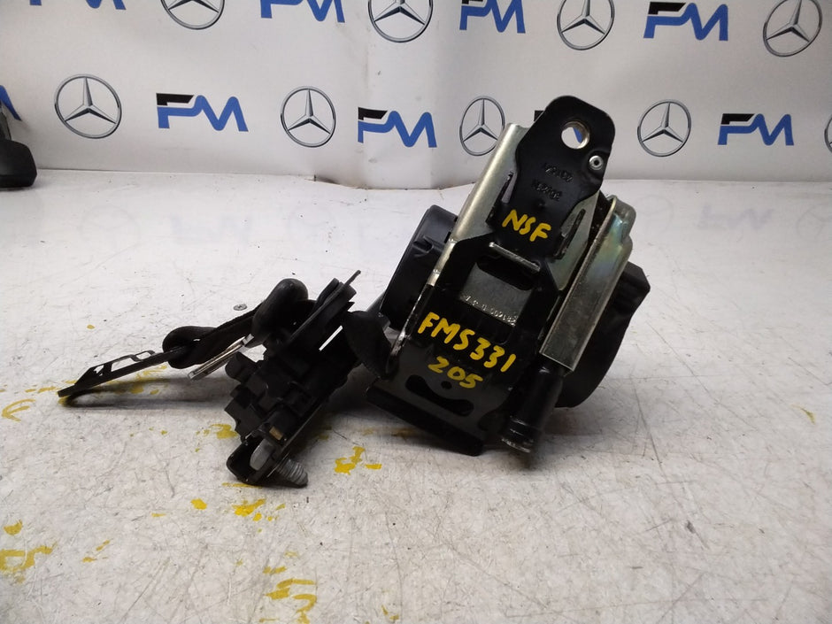 MERCEDES C-CLASS W205 SEAT BELT FRONT PASSENGER LEFT SIDE A2058600185 FMS331 NSF