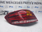 MERCEDES E-CLASS W212 REAR PASSENGER N/S TAIL LIGHT A2129060703 2015 FMT83