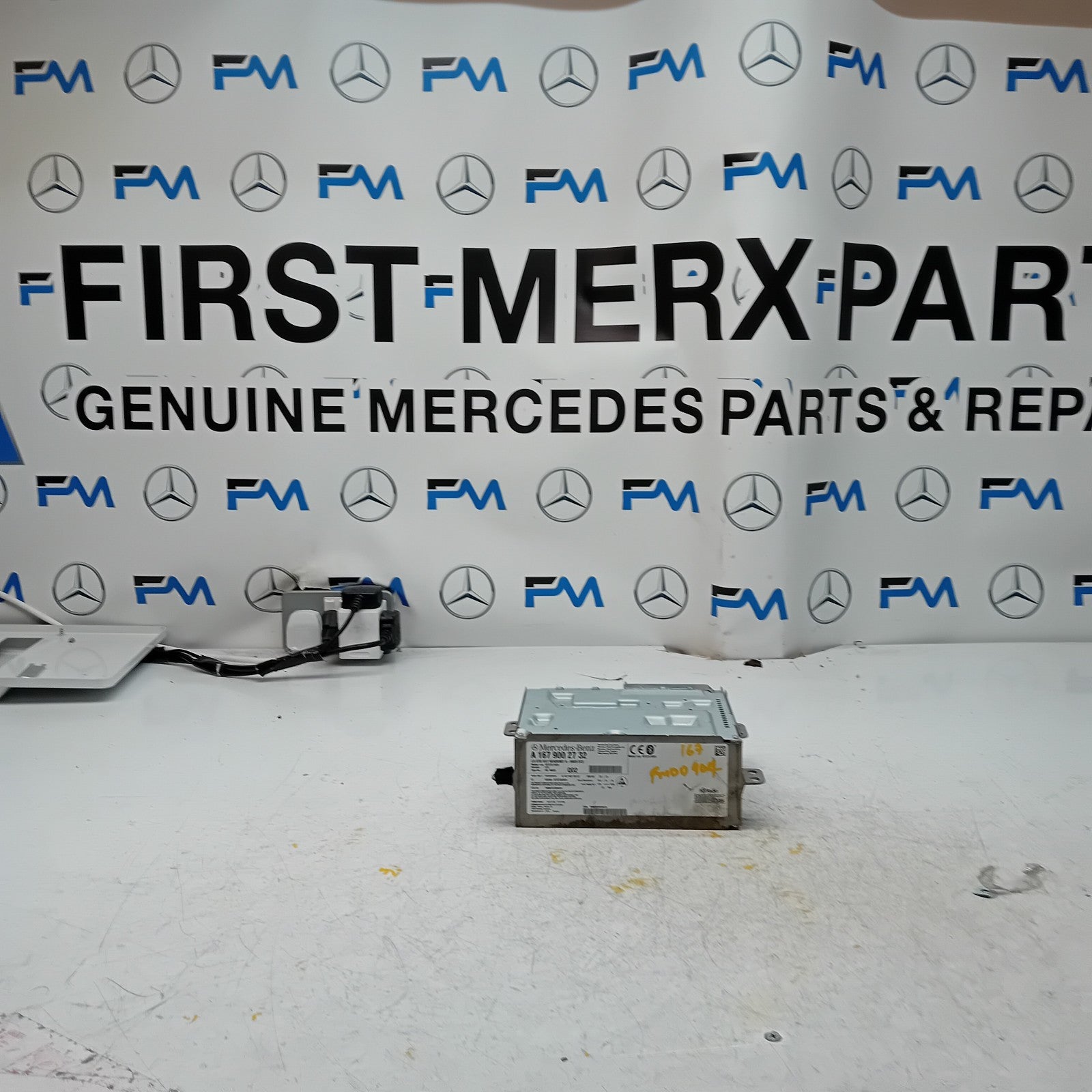 MERCEDES BENZ M-CLASS W167 RADIO SAT HEAD UNIT NTG7Q HIGH A1679002732 FM00904