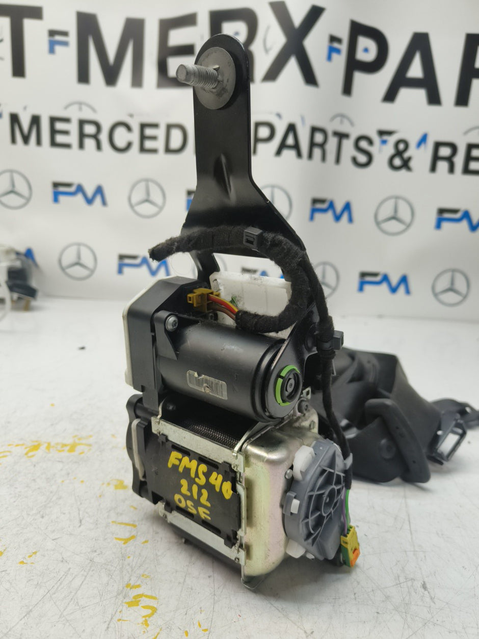 MERCEDES BENZ E-CLASS W212 DRIVER SIDE FRONT SEAT BELT A2128600886 OSF FMS40