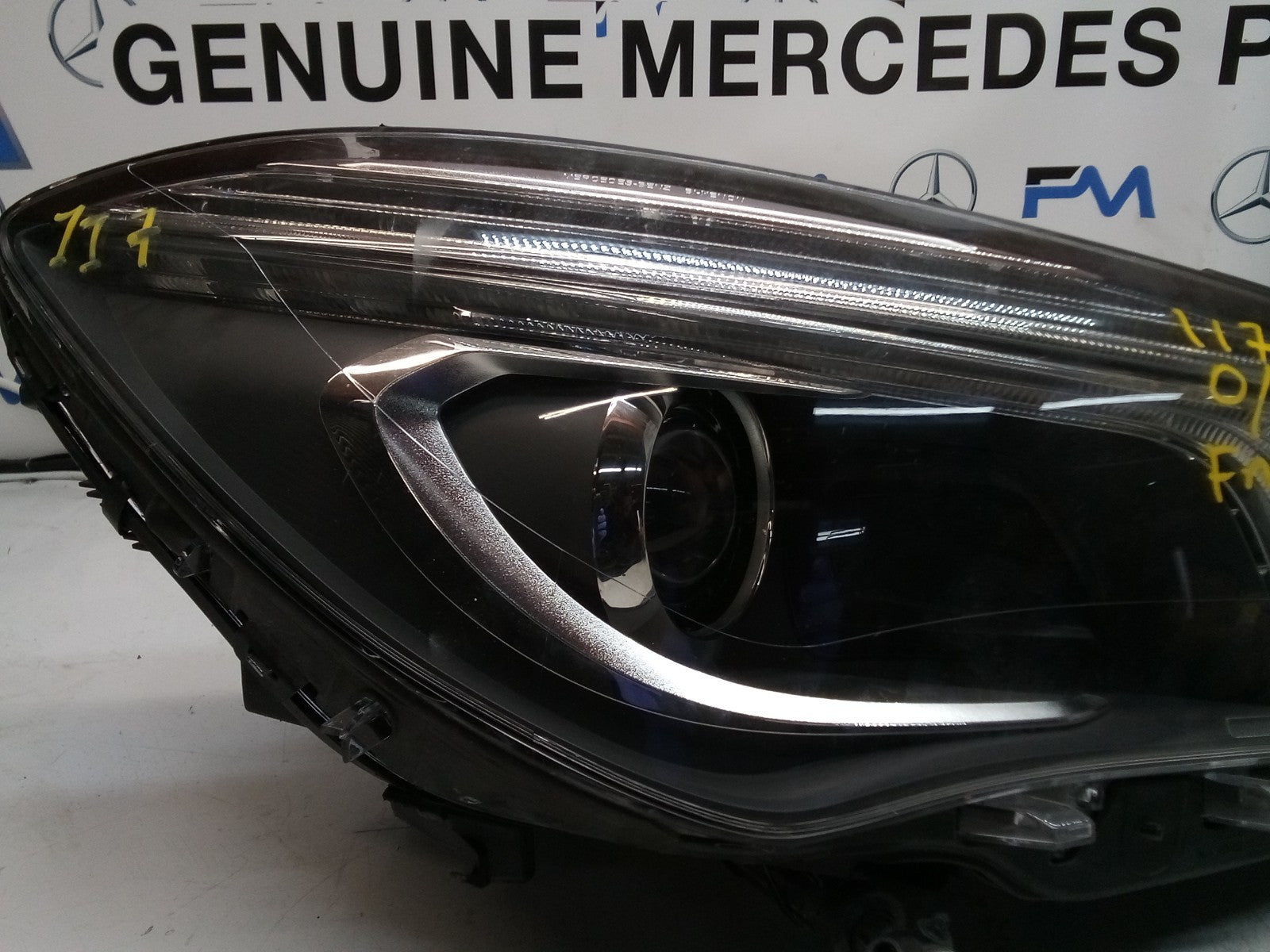 MERCEDES CLA W117 HEADLIGHT DRIVER OS RIGHT A1179065200 2015 FMH173