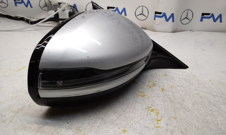 2018 MERCEDES-BENZ E-CLASS W213 Driver Side Wing Mirror A2138100201 SILVER  (PL)