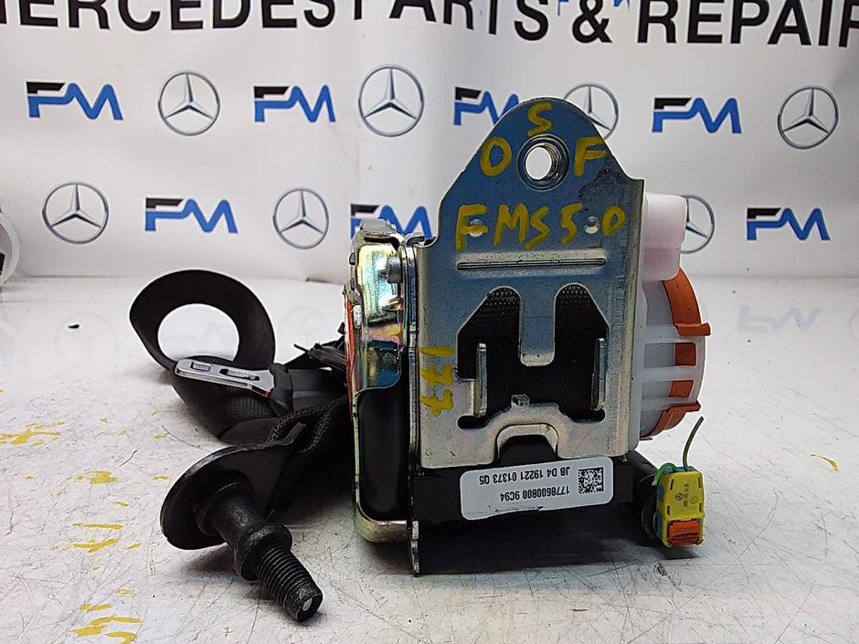 MERCEDES A CLASS  FRONT RIGHT SEAT BELT WITH PRETENSIONER A1778600800 FMS50 OSF