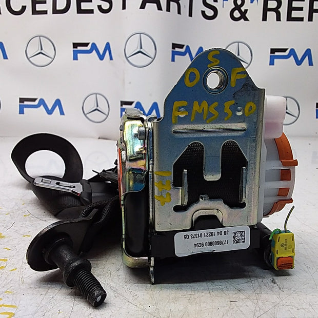 MERCEDES A CLASS  FRONT RIGHT SEAT BELT WITH PRETENSIONER A1778600800 FMS50 OSF