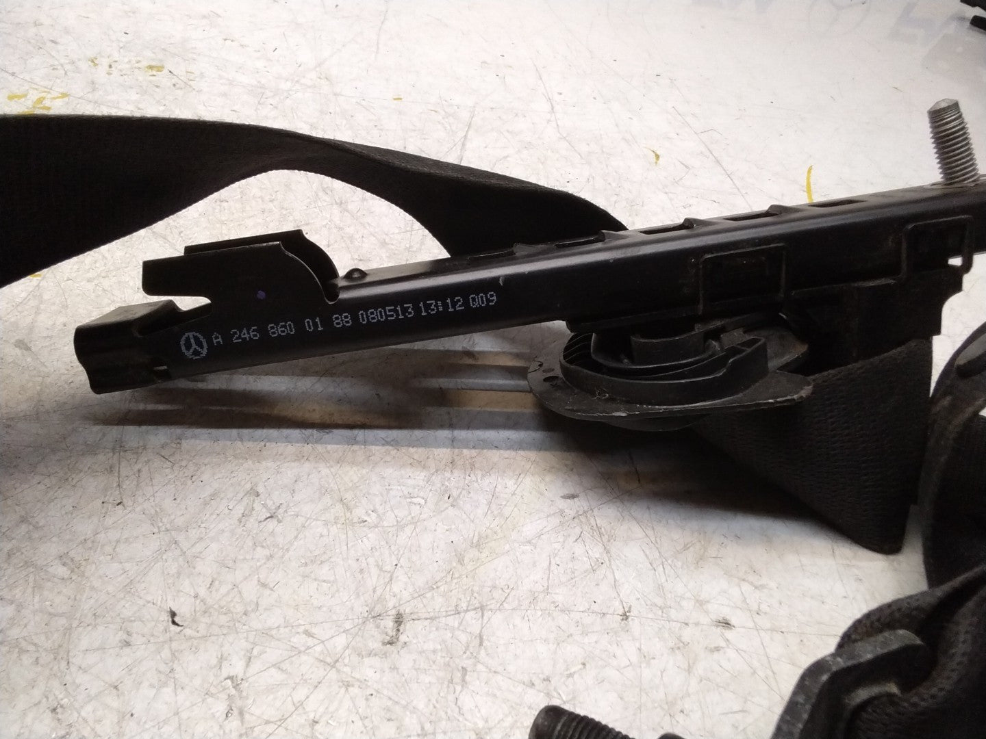 MERCEDES A CLASS W176 SEAT BELT FRONT LEFT SIDE A1768600185 FMS178 NSF