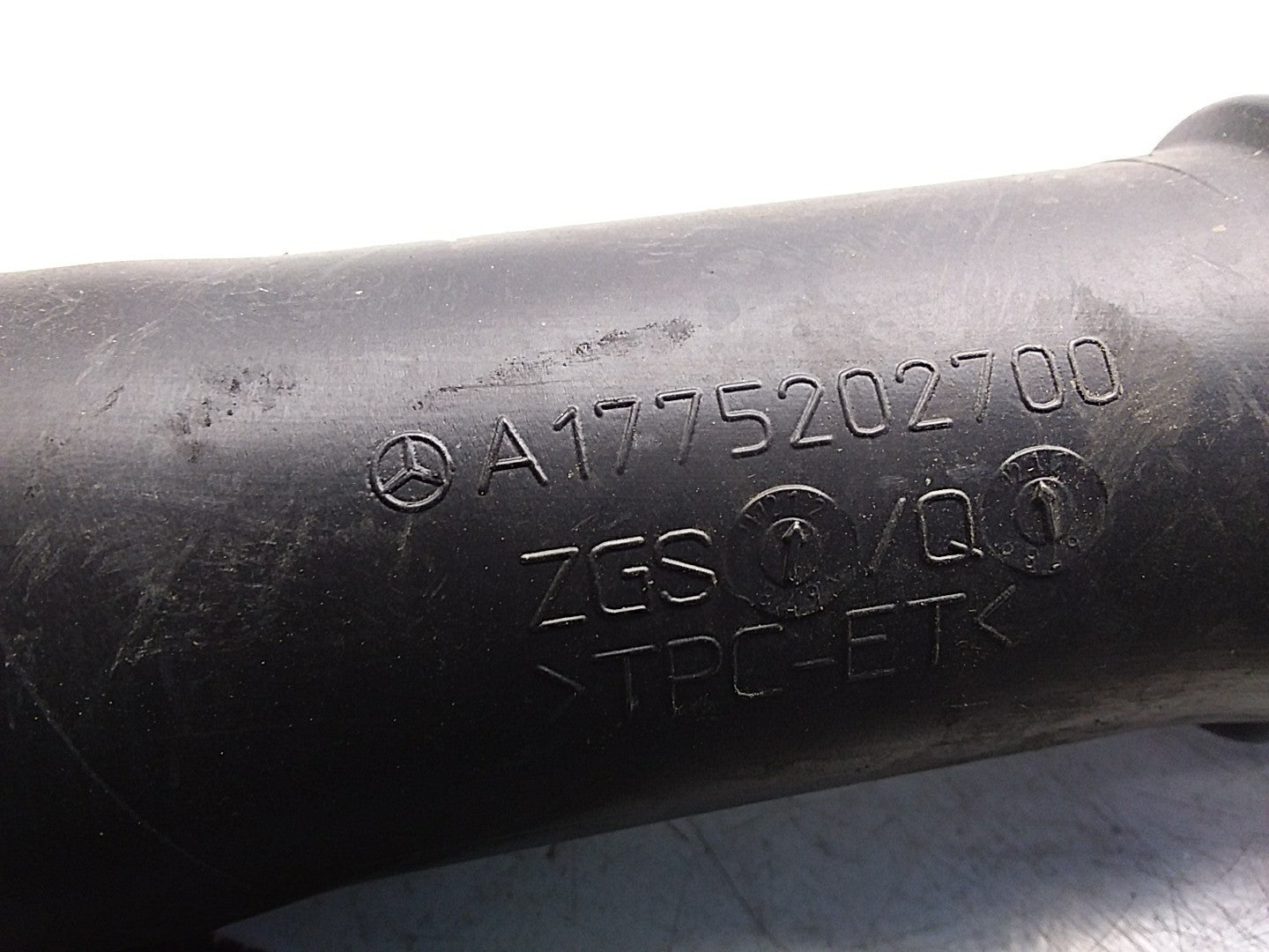 MERCEDES BENZ A-CLASS W177 AIR INTAKE TUBE A1775202700 FMI58