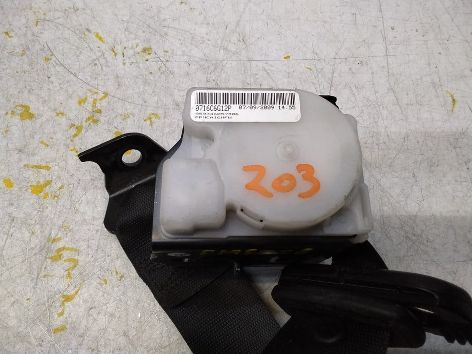 MERCEDES C CLASS CL203 SEAT BELT REAR RIGHT DRIVER SIDE A2038609085 FMS356 OSR