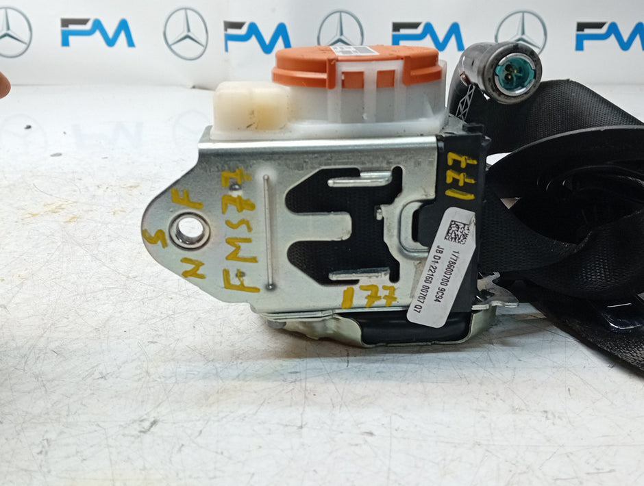 MERCEDES A CLASS  FRONT LEFT SEAT BELT WITH PRETENSIONER A1778600700 FMS77 NSF
